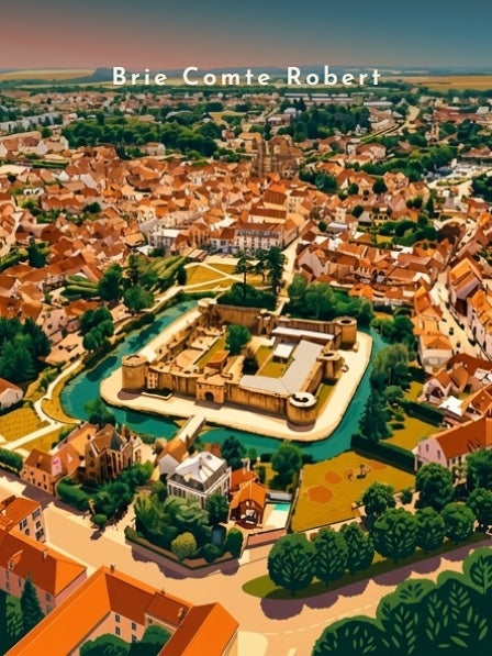 Le château au cœur du bourg — Pôdevache, visuel seul