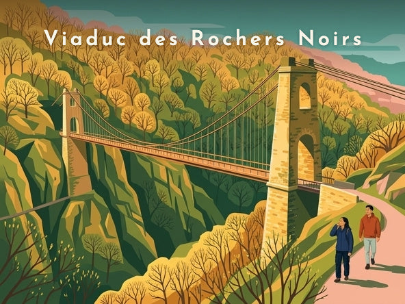 Viaduc des Rochers Noirs — Pôdevache, visuel seul