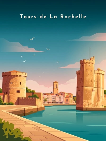 Tours de La Rochelle — Pôdevache, visuel seul