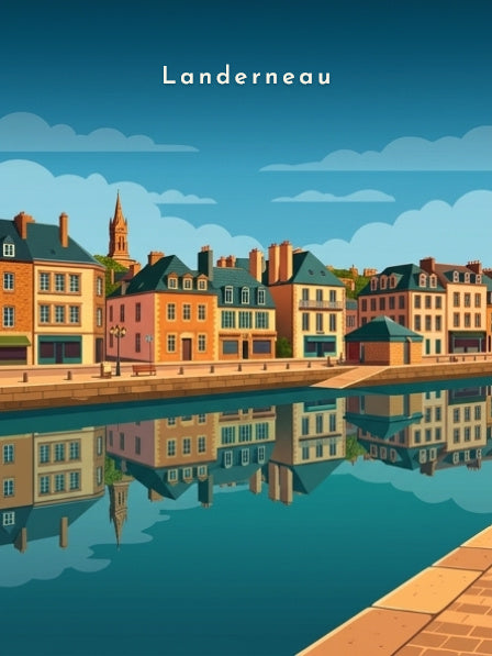 Les quais de l'Élorn — Pôdevache, visuel seul