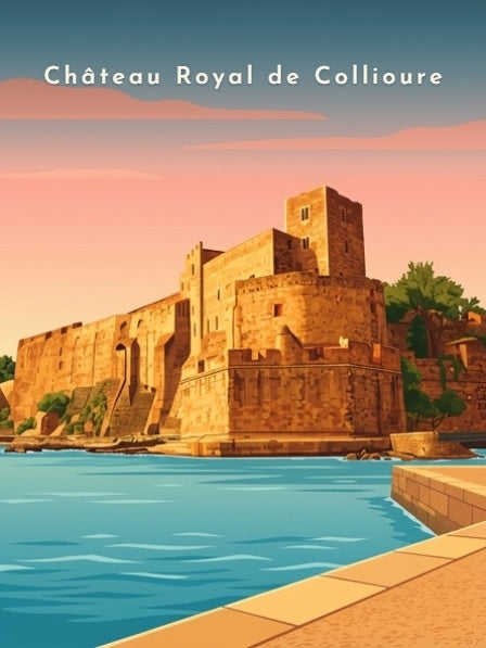 Château Royal de Collioure — Pôdevache, visuel seul
