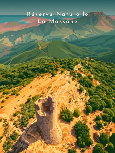 Réserve Naturelle La Massane — Pôdevache, visuel seul