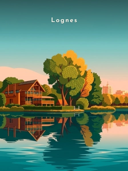 Bords de l'étang — Pôdevache, visuel seul