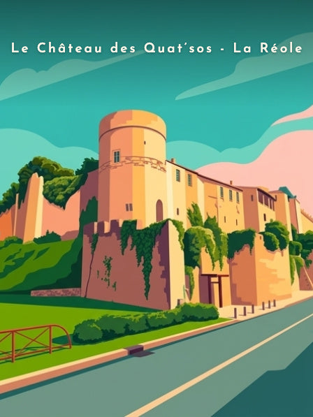 Le Château des Quat’sos - La Réole — Pôdevache, visuel seul