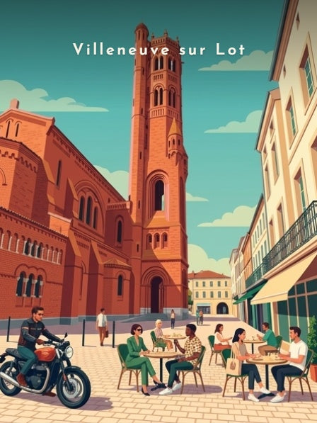 Terrasses à Sainte-Catherine — Pôdevache, visuel seul