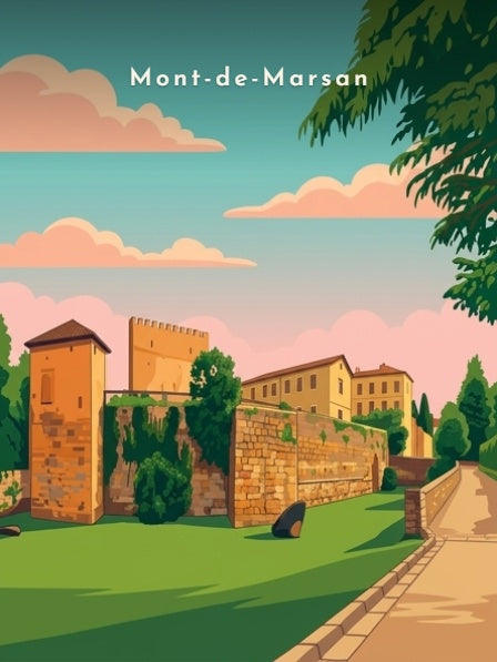 Les remparts médiévaux — Pôdevache, visuel seul
