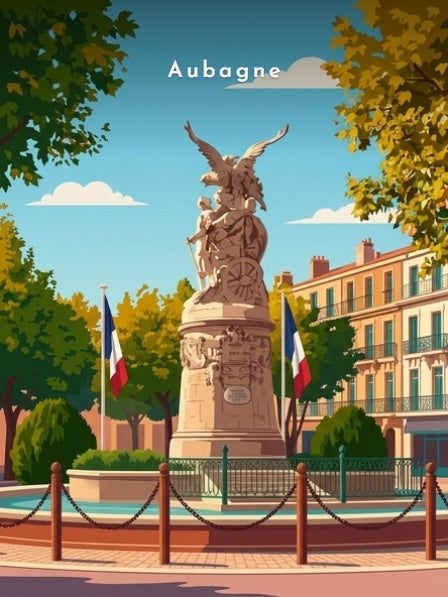 Monument aux morts du cours Foch — Pôdevache, visuel seul