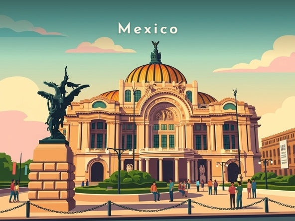 Palacio de Bellas Artes — Pôdevache, visuel seul
