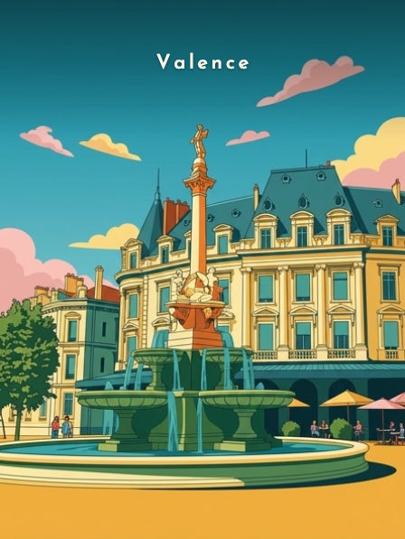 La Fontaine monumentale — Pôdevache, visuel seul