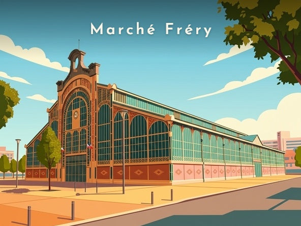 Marché Fréry — Pôdevache, visuel seul