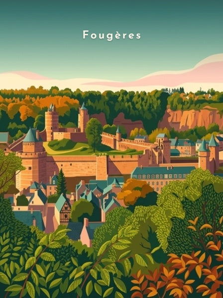 Le château médiéval — Pôdevache, visuel seul