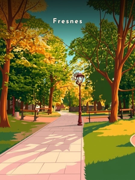 L'allée du parc — Pôdevache, visuel seul
