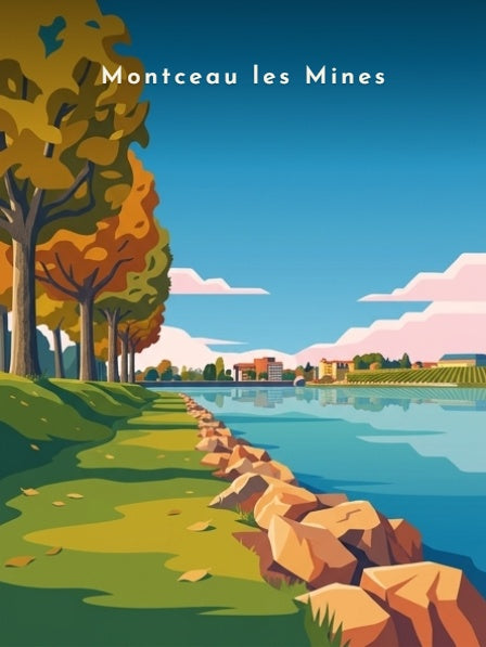 Le lac du Plessis — Pôdevache, visuel seul