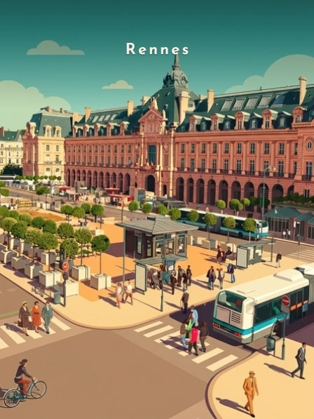 Place de la République — Pôdevache, visuel seul