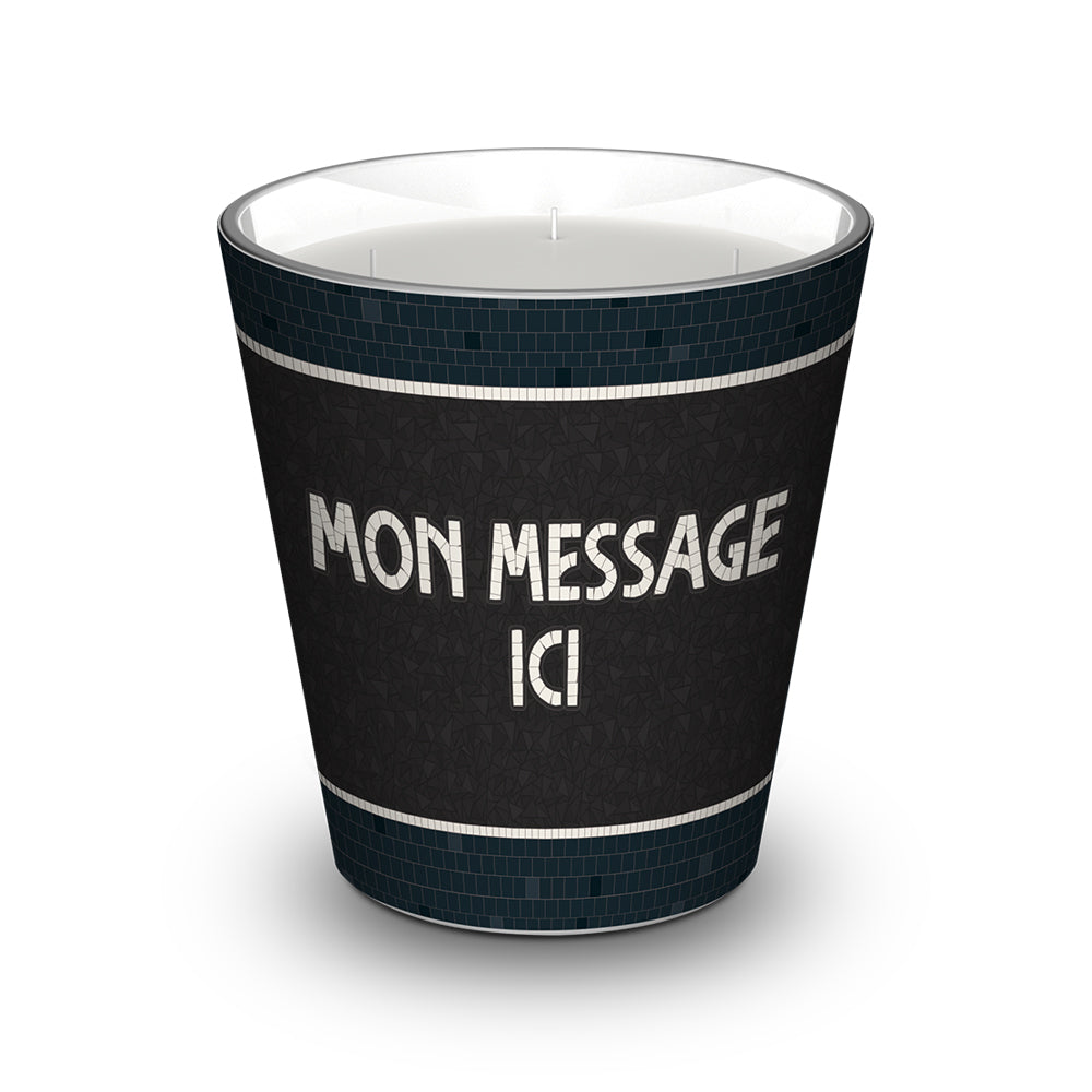 Metro Marine Personalized Scented Candle - Petitgrain / Neroli / Almond Blossom