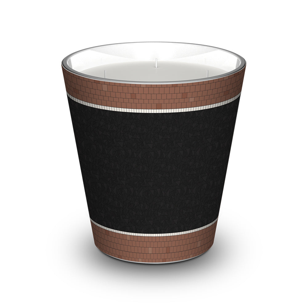 Metro Terracotta personalized scented candle - Fig / Violet / Coconut