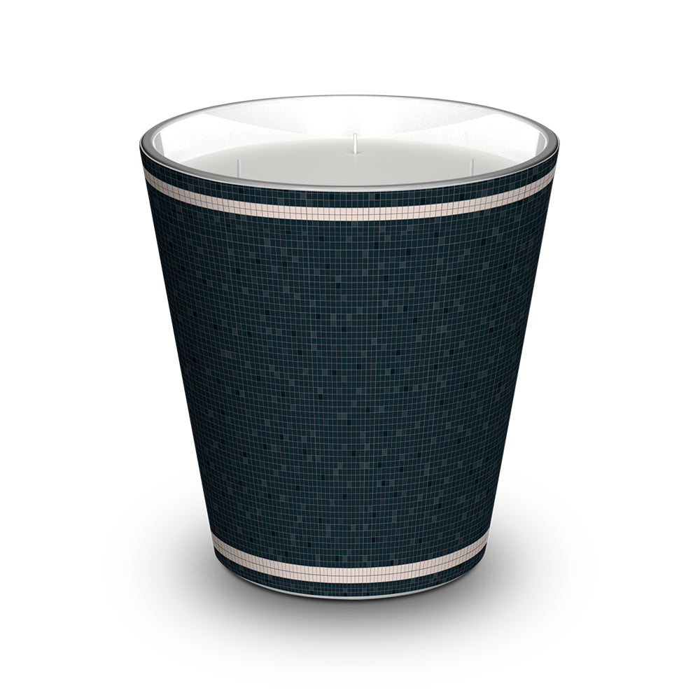 Retro Marine Personalized Scented Candle - Fig / Violet / Coconut