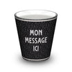Bougie personnalisée — modèle parfumée Mosaïc Noir