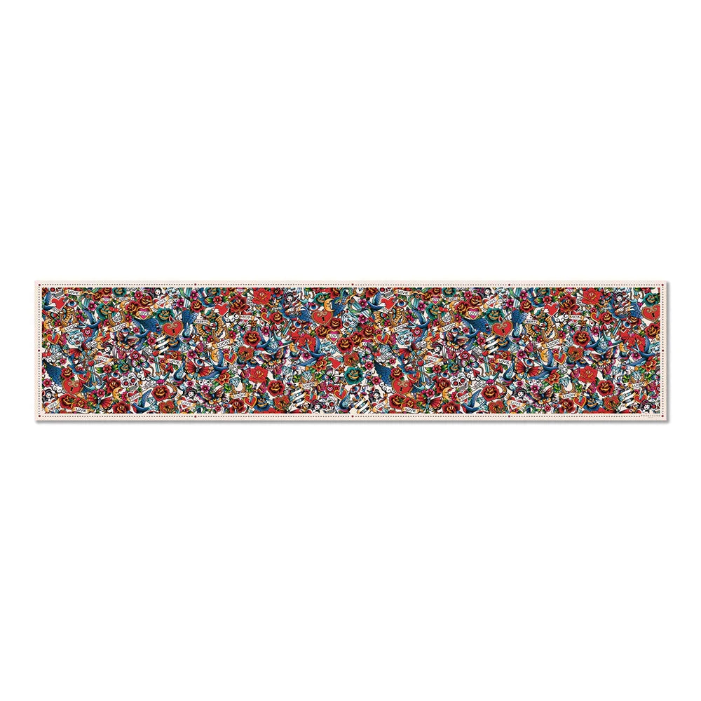 Tattoo Mix vinyl table runner