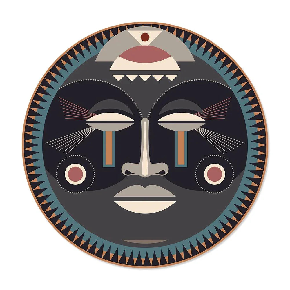 Maasai vinyl rug