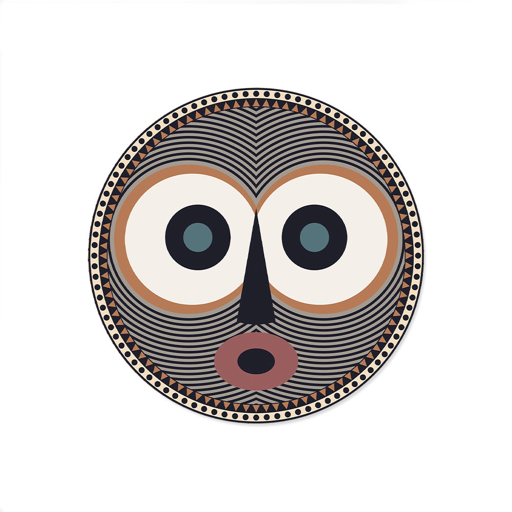 Lot de 6 dessous de verre vinyle Paduang