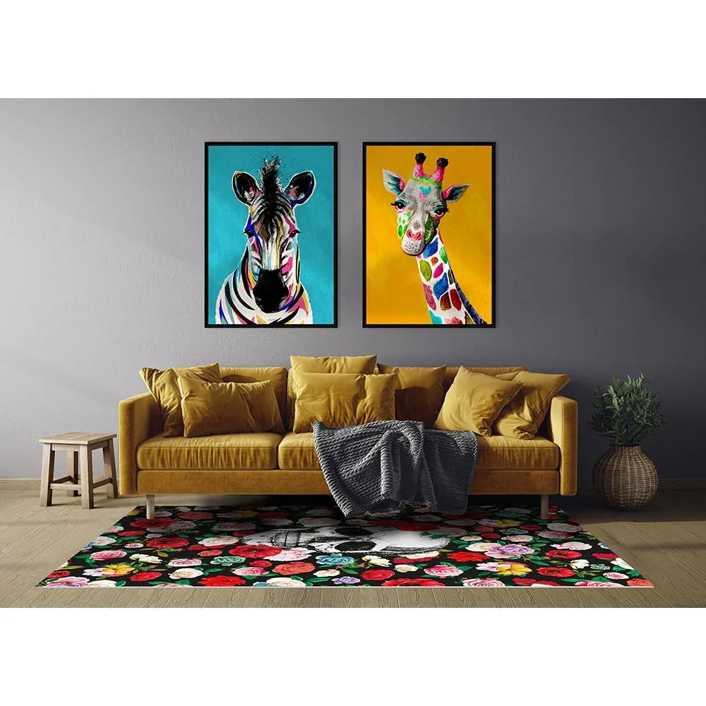 Tapis vinyle Flower Tattoo