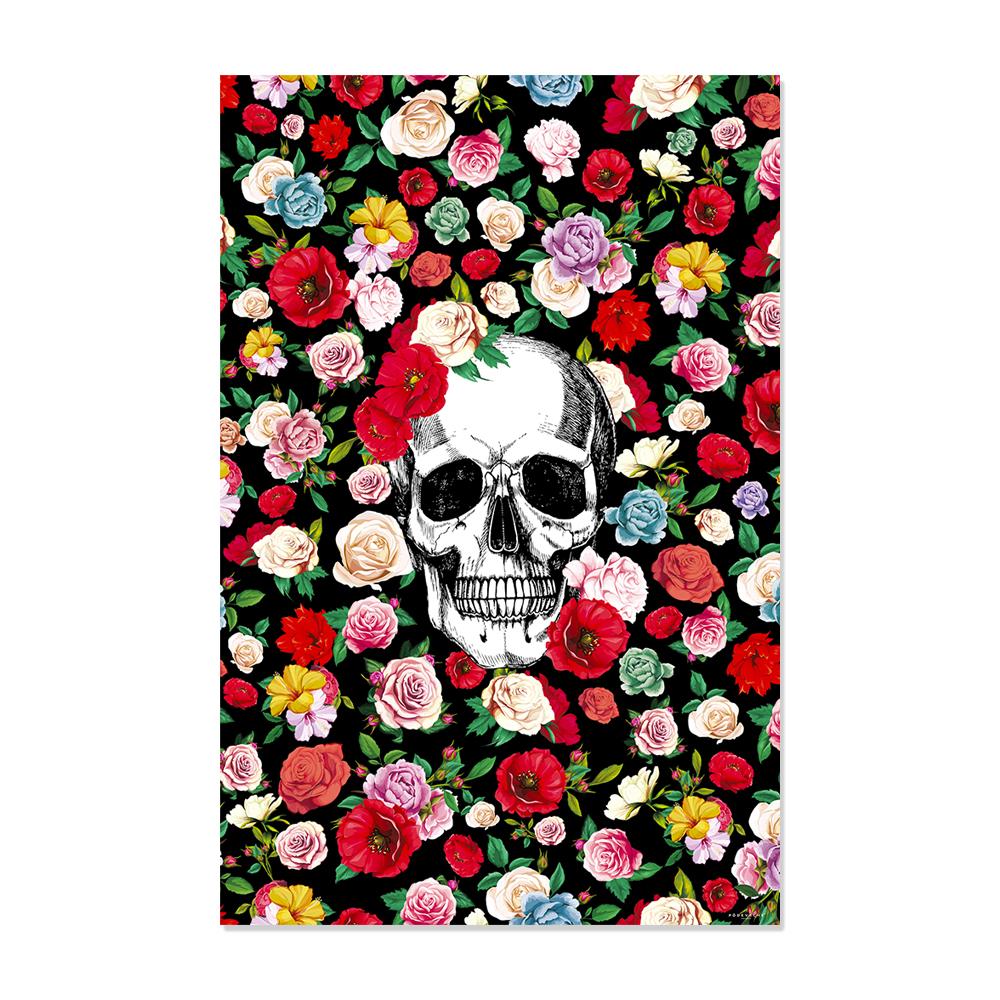 Tapis vinyle Flower Tattoo