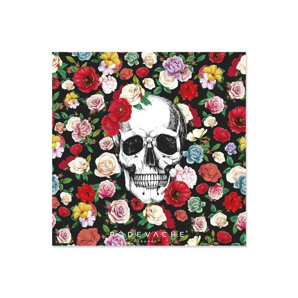 Lot de 6 dessous de verre vinyle Flower Tattoo