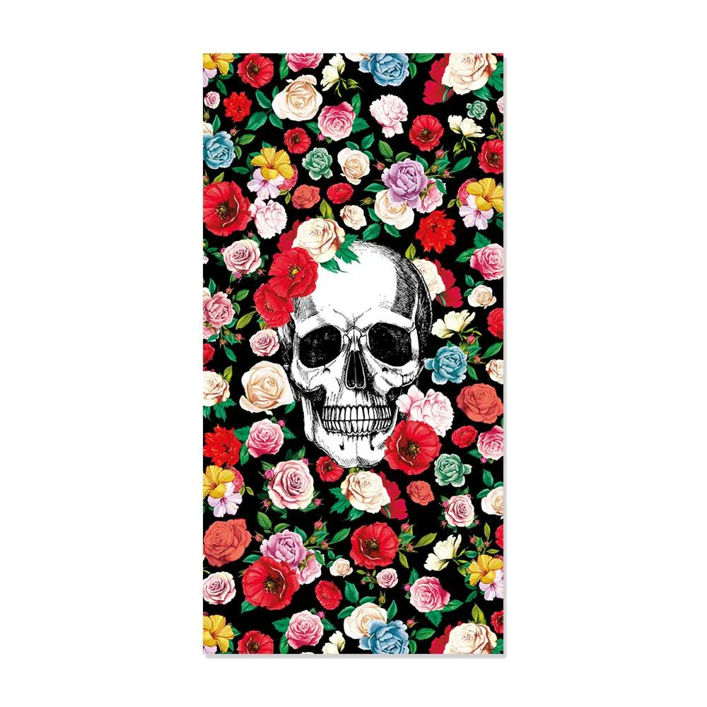 Tapis vinyle Flower Tattoo