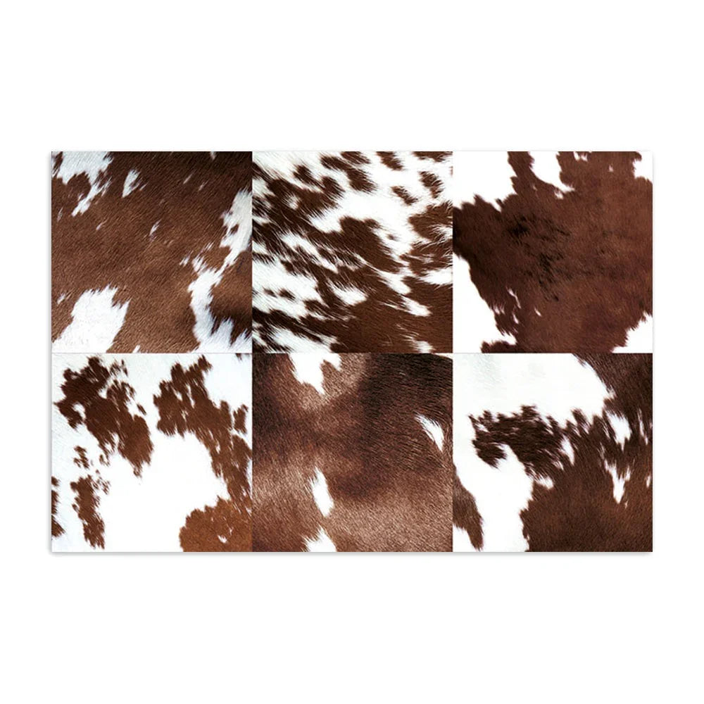 Tapis vinyle Peau de vache