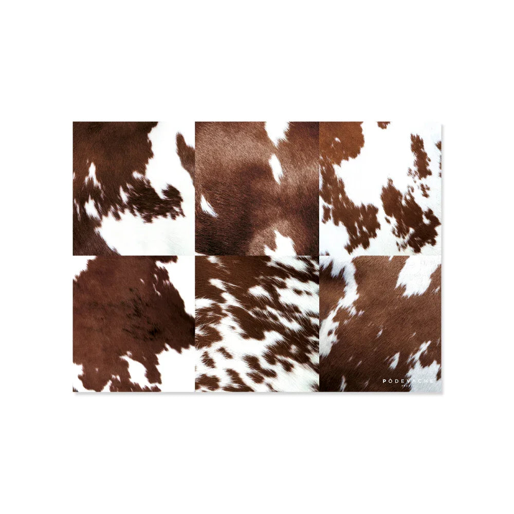 Set de table vinyle Peau de Vache
