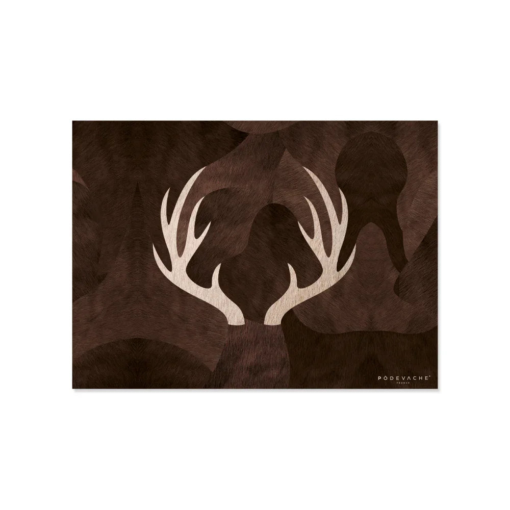 Set de table vinyle Cornes de Cerf