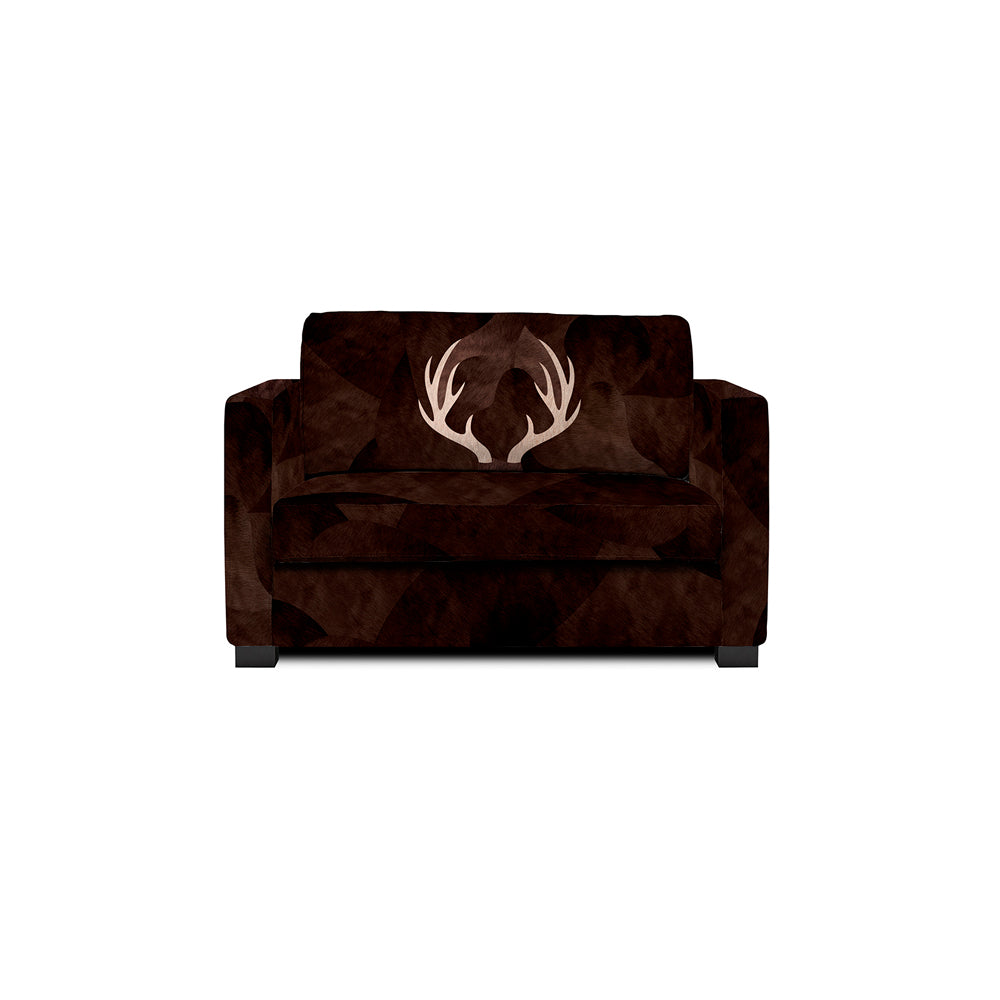 Armchair 1 seater and a half Deer horns