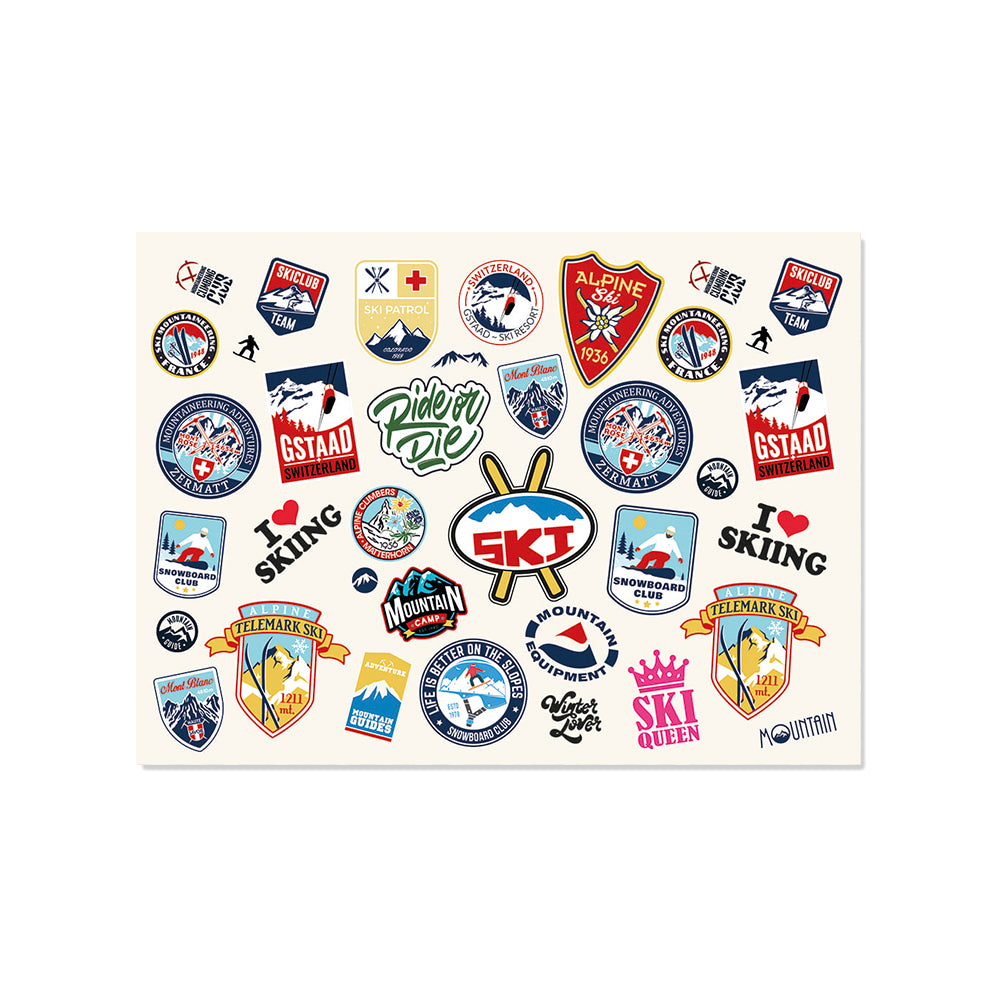 Mantel individual de vinilo Crestas