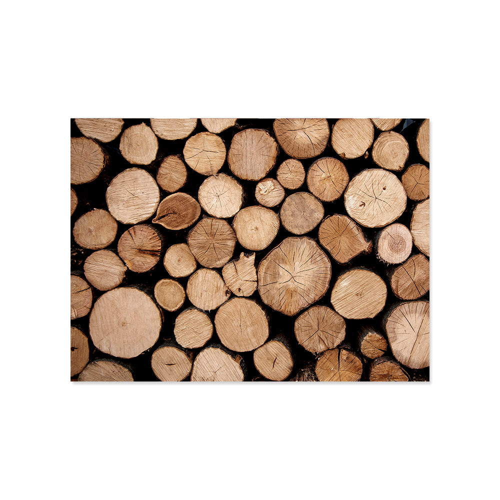 Wood Section vinyl placemat