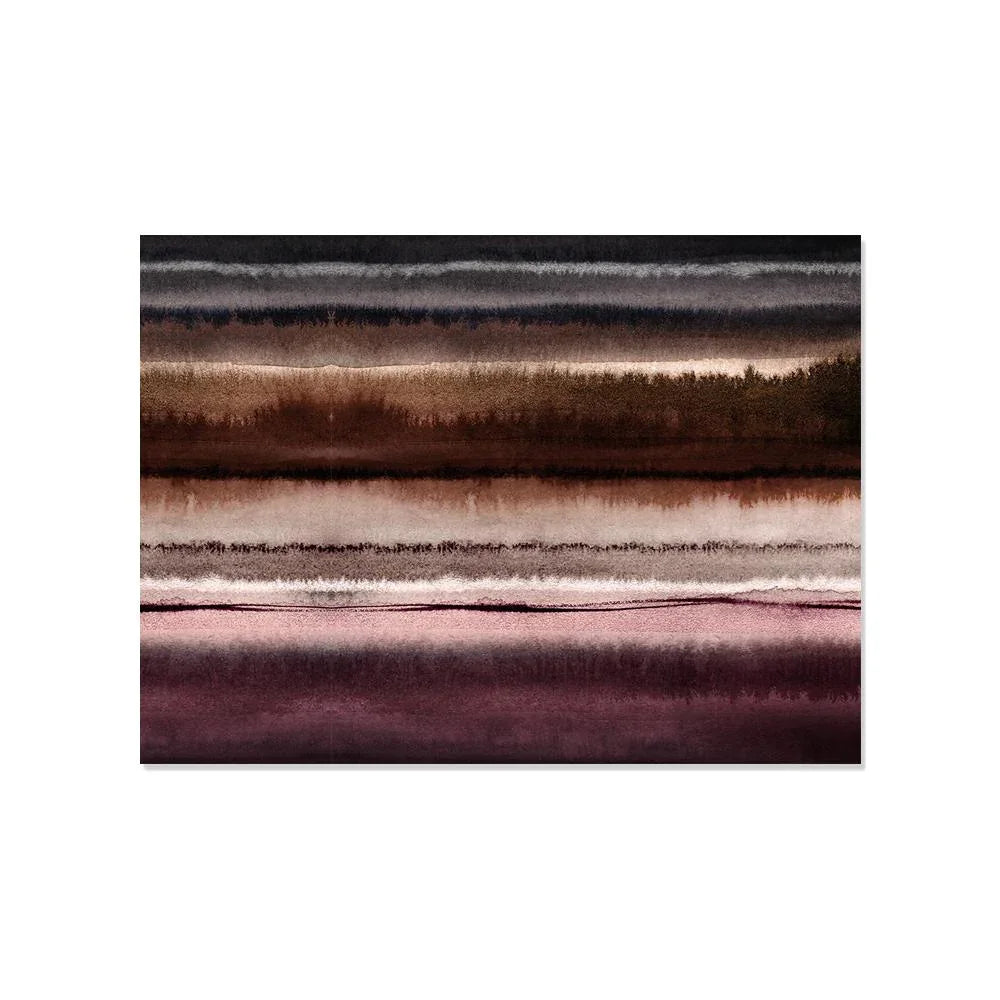 Craquez totalement pour ce set de table au dégradé dans les tons de roses et de marrons qui donneront du caractère à votre décoration de table !