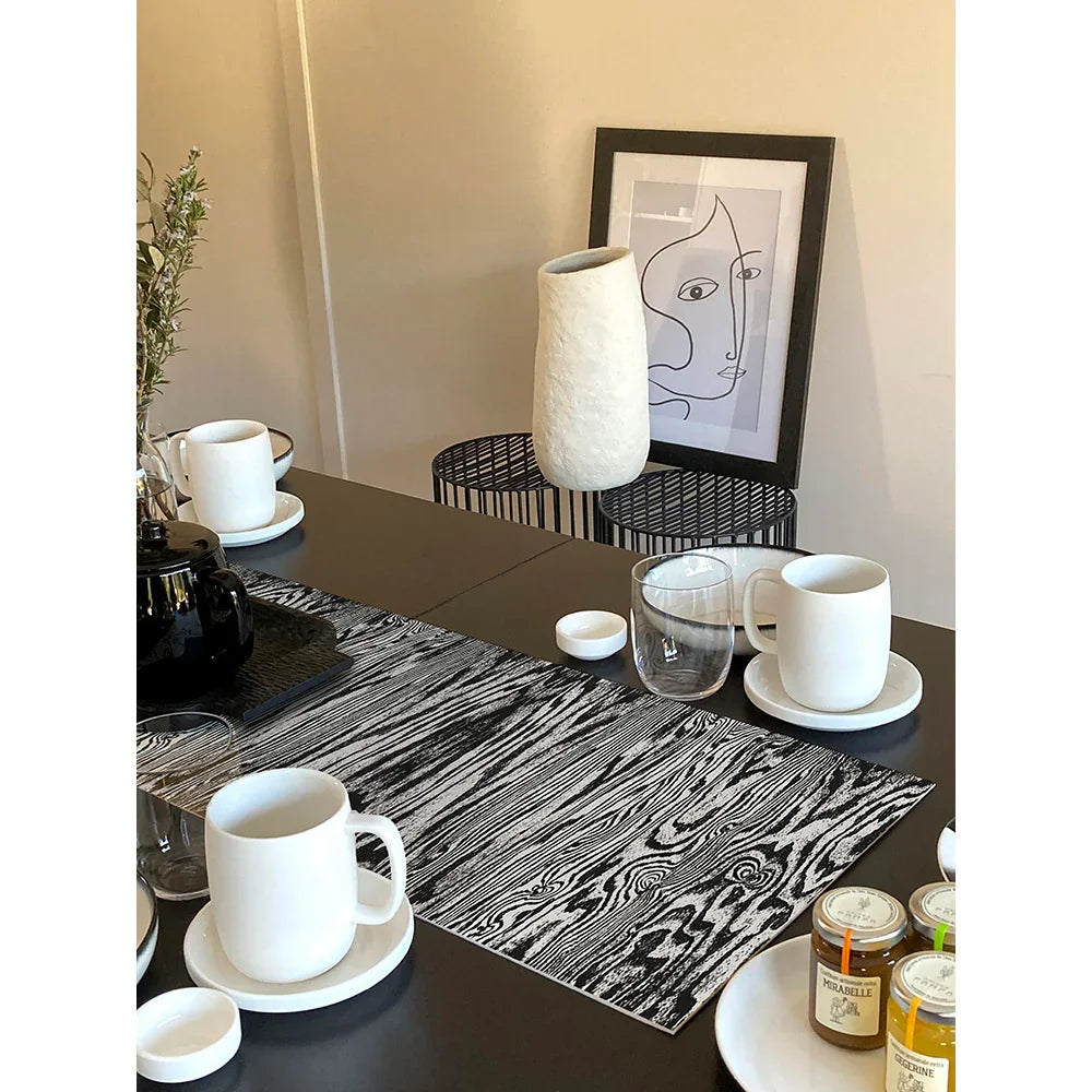Imani vinyl table runner