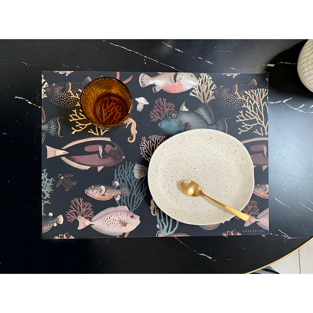 Set de table vinyle Caoari