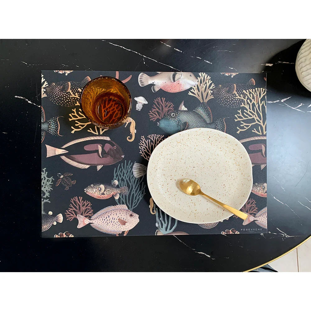 Set de table vinyle Caoari