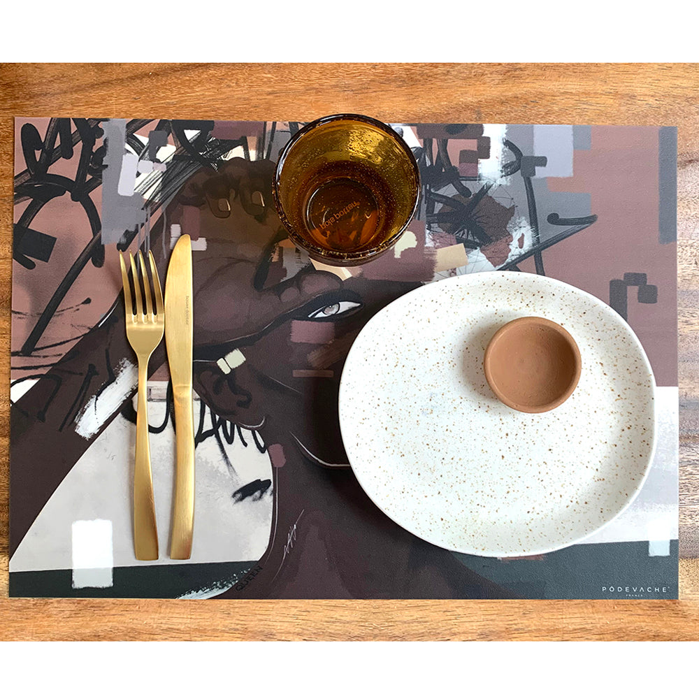 Ananda vinyl placemat