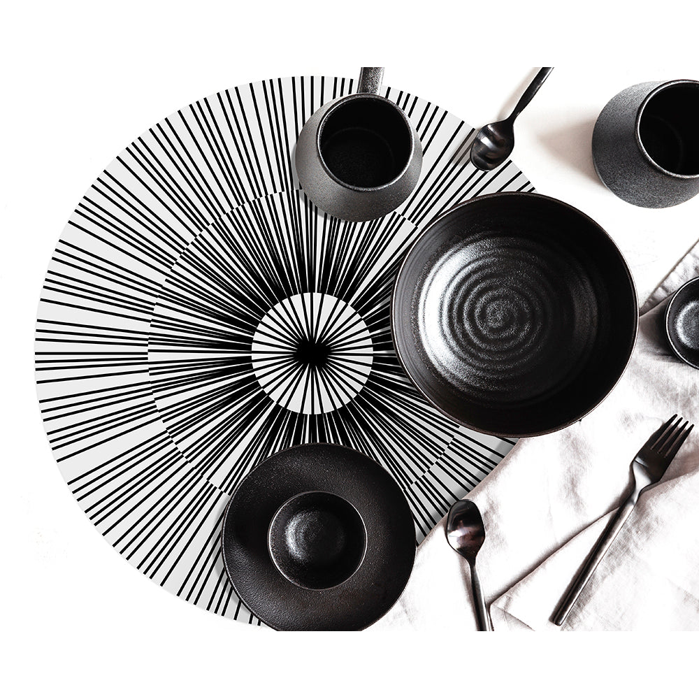 Set de table vinyle Abaco