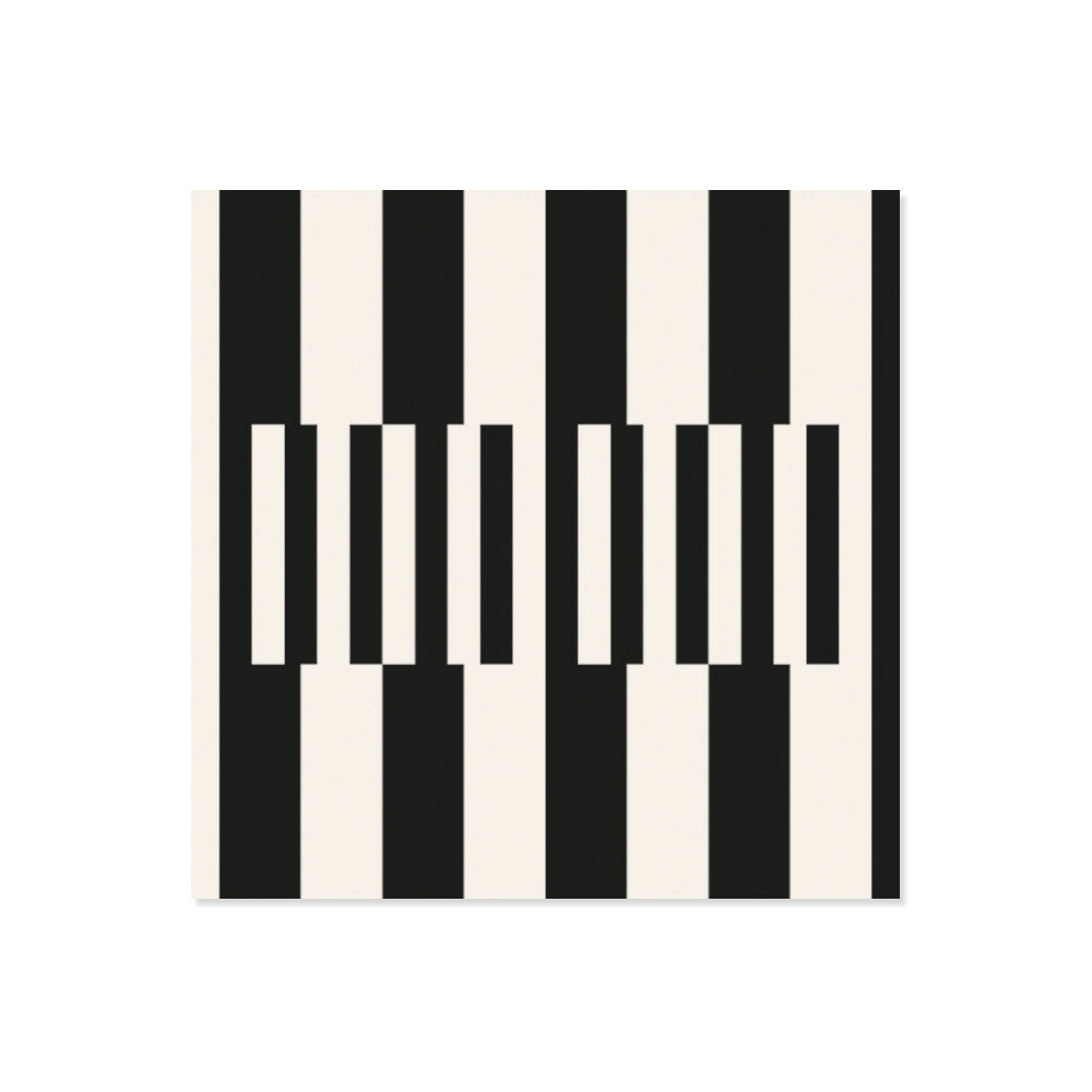 Set of 6 Bahama vinyl coasters