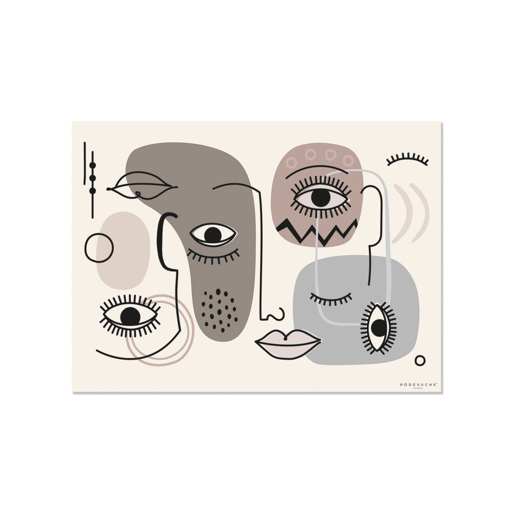 Set de table vinyle Caicos