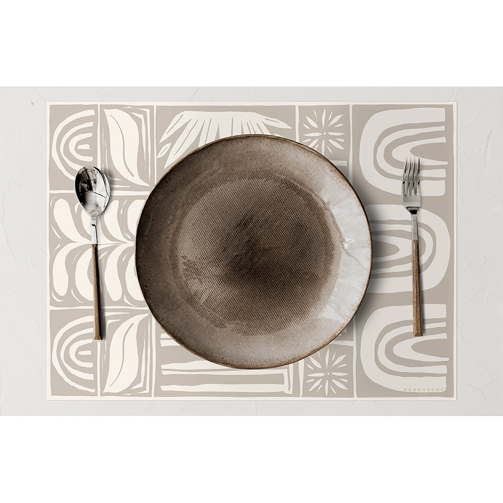 Eole vinyl placemat