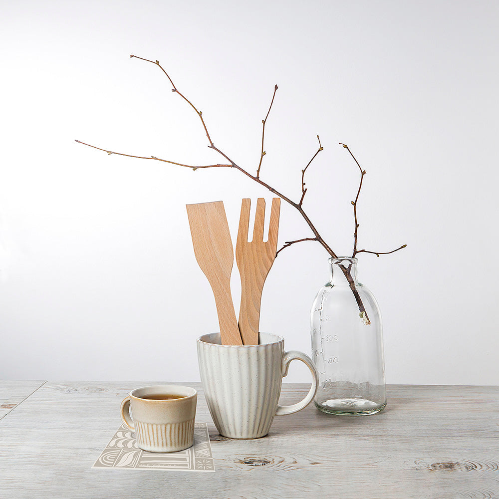 Lot de 6 dessous de verre vinyle Eole