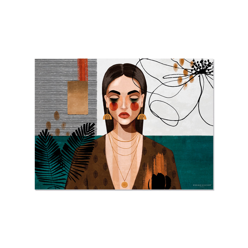 Siaya vinyl placemat