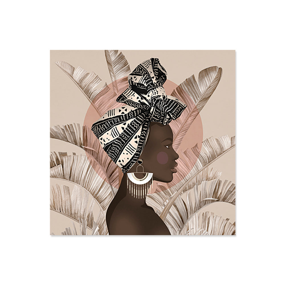 Lot de 6 dessous de verre vinyle Argana