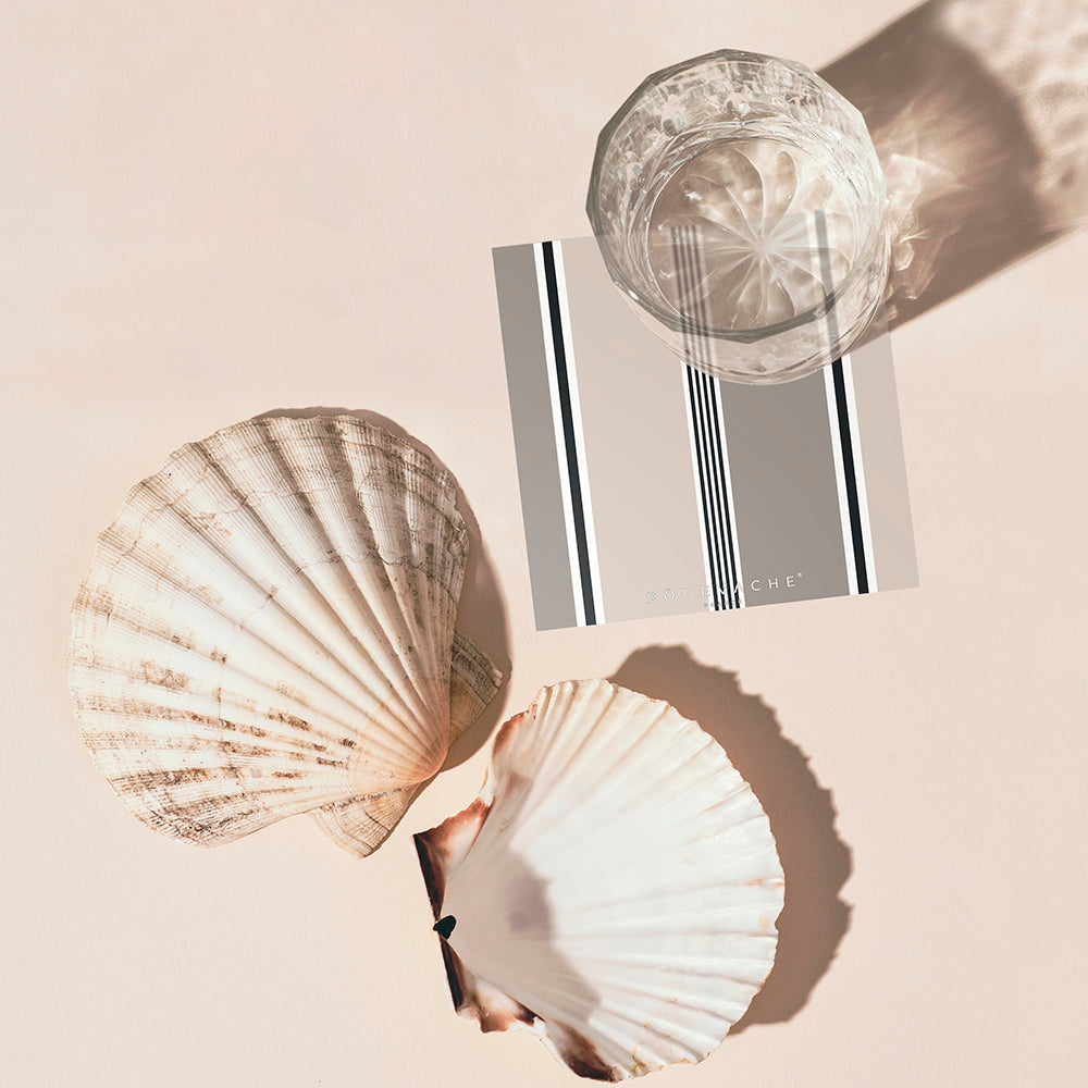 Lot de 6 dessous de verre vinyle Alia