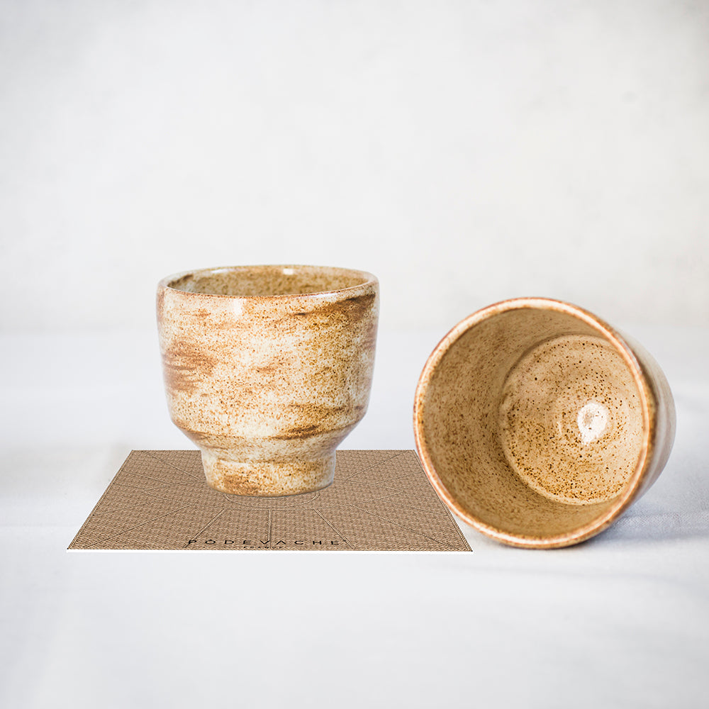 Lot de 6 dessous de verre vinyle Kizigo