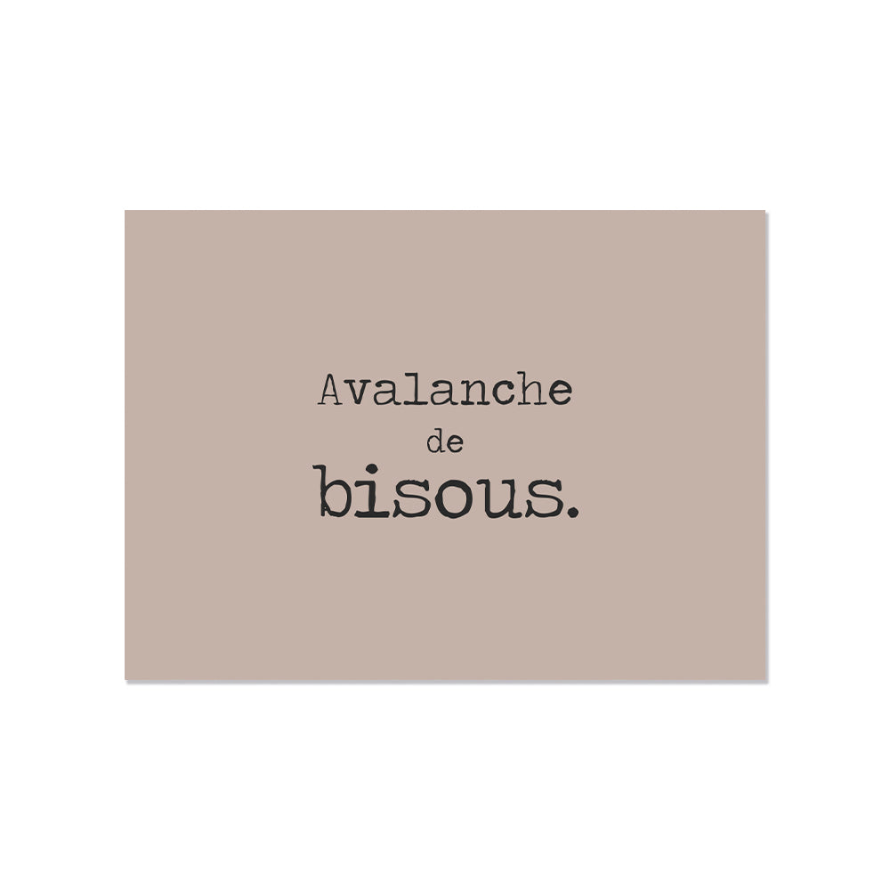 Mantel individual de vinilo avalancha